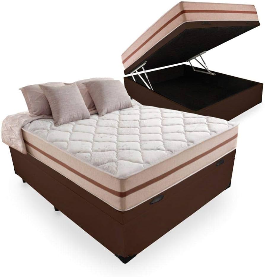 Cama Box Baú Casal Anjos Classic